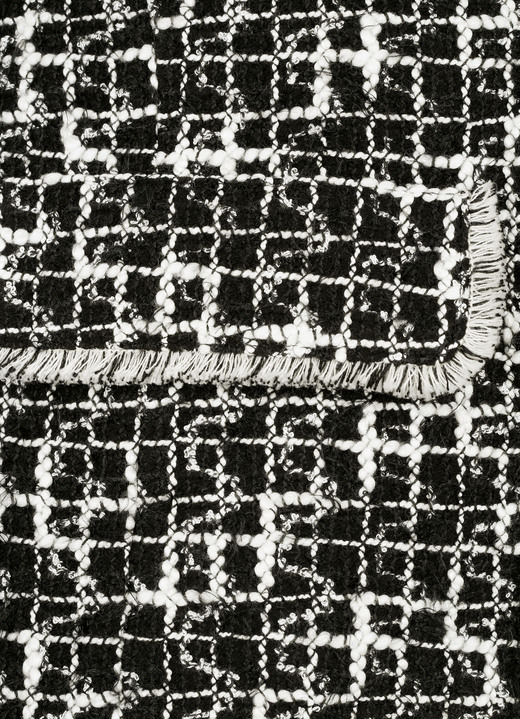 Blazer - Blazer in Chanel-Optik Ansicht 2 Blazer - Blazer in Chanel-Optik, in Größe 038 bis 048, in Farbe SCHWARZ-WEISS Ansicht 2