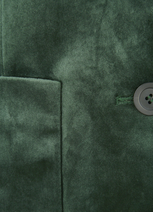 Blazer - Blazer mit Reverskragen Ansicht 5 Blazer - Blazer mit Reverskragen, in Größe 038 bis 052, in Farbe TANNENGRÜN Ansicht 5