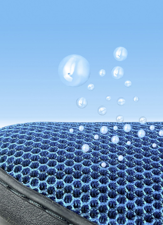 Schuhe & Einlagen - Atmungsaktiver Komfort-Gel Slipper Ansicht 4 Schuhe & Einlagen - Atmungsaktiver Komfort-Gel Slipper, in Größe 001 bis 004, in Farbe BLAU Ansicht 4