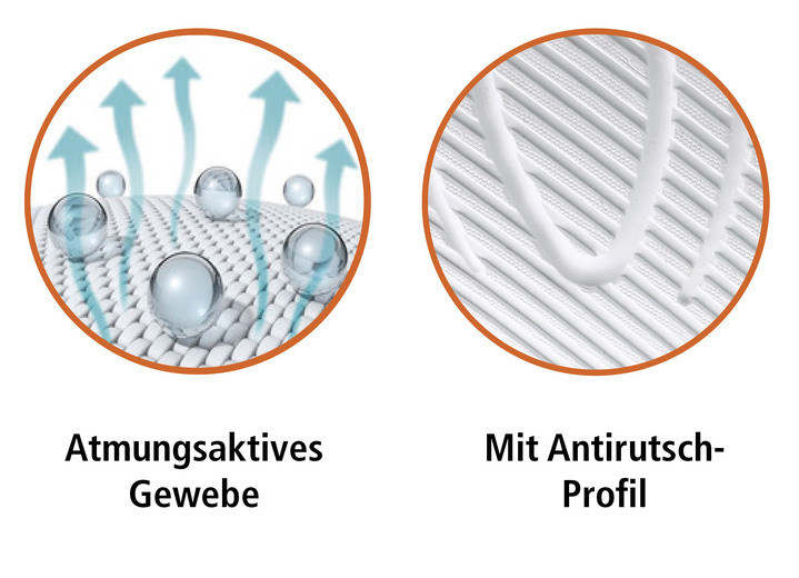 Schuhe & Einlagen - Komfort-Sliding Sneaker mit Stretch-Fit Passform, in Größe 037 bis 044, in Farbe SCHWARZ Ansicht 7