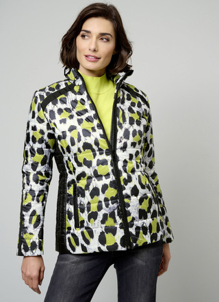 Jacke mit Reißverschlussleiste