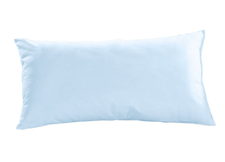 Spannbetttücher - Mako-Feinjersey-Spannbetttücher und Kissenbezüge aus 100% Baumwolle, in Größe 120 (1 Kissenbezug, 80/ 80 cm) bis 138 (1 Spannbetttuch, 180–200/200 cm), in Farbe BROMBEER Ansicht 22