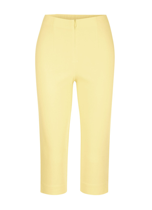 Hosen in Schlupfform - Caprihose mit komfortablem Dehnbund, in Größe 038 bis 052, in Farbe TÜRKIS Ansicht 17