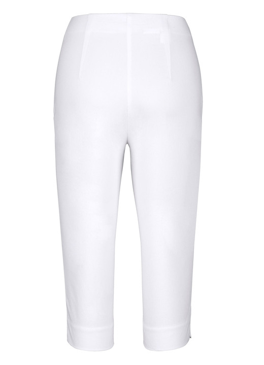 Hosen in Schlupfform - Caprihose mit komfortablem Dehnbund, in Größe 038 bis 052, in Farbe TÜRKIS Ansicht 20