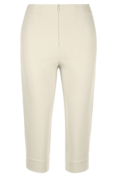 Hosen in Schlupfform - Caprihose mit komfortablem Dehnbund, in Größe 038 bis 052, in Farbe TÜRKIS Ansicht 9