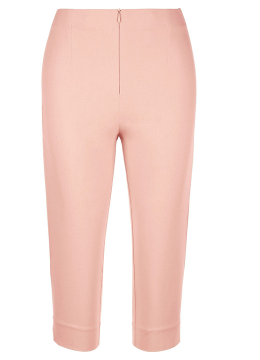 Hosen in Schlupfform - Caprihose mit komfortablem Dehnbund, in Größe 038 bis 052, in Farbe TÜRKIS Ansicht 5