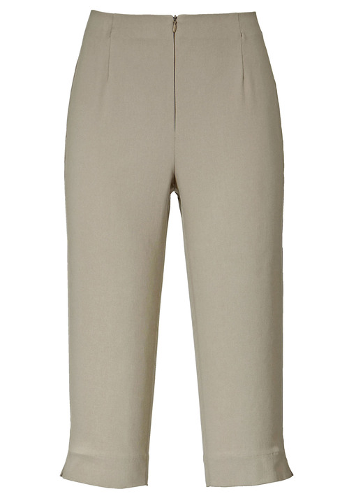 Hosen in Schlupfform - Caprihose mit komfortablem Dehnbund, in Größe 038 bis 052, in Farbe TÜRKIS Ansicht 15