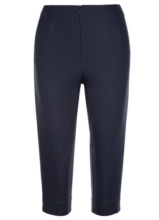 Hosen in Schlupfform - Caprihose mit komfortablem Dehnbund, in Größe 038 bis 052, in Farbe TÜRKIS Ansicht 7