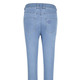 Hosen - Knöchellange Jeans in 5-Pocket-Form – Farbe HELLBLAU – Ansicht 3 Hosen - Knöchellange Jeans in 5-Pocket-Form, in Größe 019 bis 052, in Farbe DUNKELBLAU – Farbe HELLBLAU – Ansicht 3
