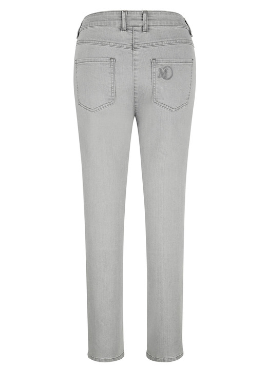 Hosen - Knöchellange Jeans in 5-Pocket-Form Ansicht 9 Hosen - Knöchellange Jeans in 5-Pocket-Form, in Größe 019 bis 052, in Farbe DUNKELBLAU Ansicht 9