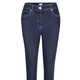 Hosen - Knöchellange Jeans in 5-Pocket-Form – Farbe DUNKELBLAU – Ansicht 2 Hosen - Knöchellange Jeans in 5-Pocket-Form, in Größe 019 bis 052, in Farbe DUNKELBLAU – Farbe DUNKELBLAU – Ansicht 2