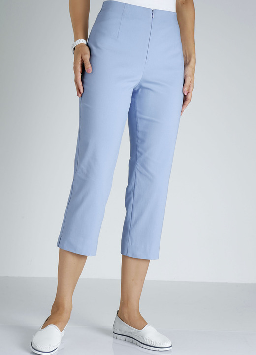 Hosen mit Knopf- und Reißverschluss - Hose in 7/8-Länge , in Größe 038 bis 052, in Farbe WEISS Ansicht 11