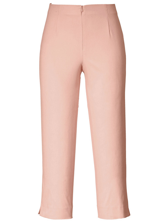 Hosen mit Knopf- und Reißverschluss - Hose in 7/8-Länge , in Größe 038 bis 052, in Farbe TÜRKIS Ansicht 3