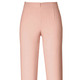Hosen mit Knopf- und Reißverschluss - Hose in 7/8-Länge , in Größe 038 bis 052, in Farbe TÜRKIS – Farbe APRICOT – Ansicht 1