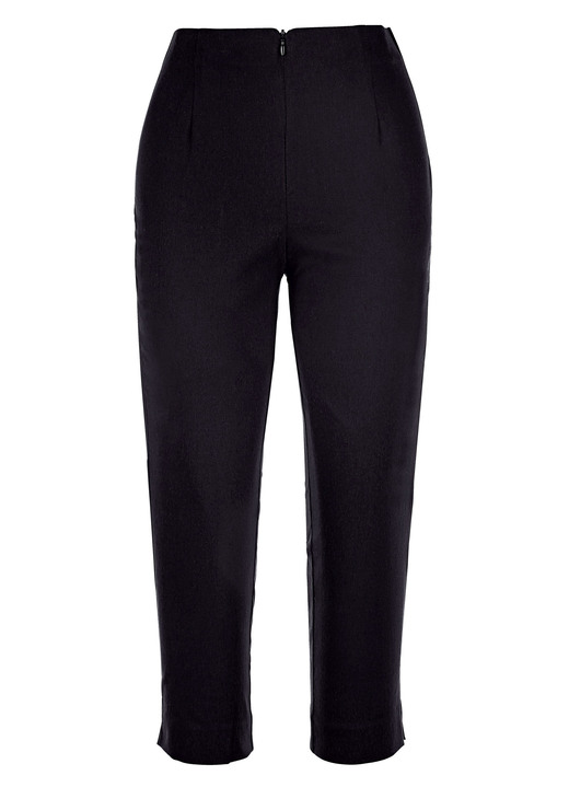 Hosen mit Knopf- und Reißverschluss - Hose in 7/8-Länge , in Größe 038 bis 052, in Farbe TÜRKIS Ansicht 14