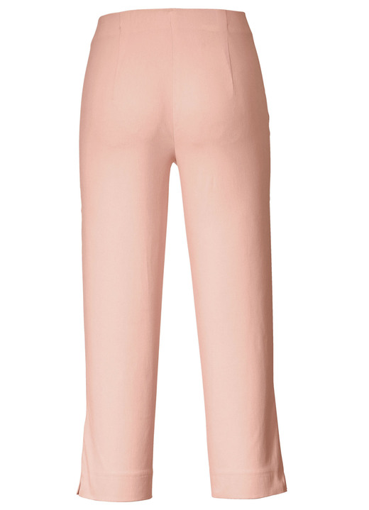 Hosen mit Knopf- und Reißverschluss - Hose in 7/8-Länge , in Größe 038 bis 052, in Farbe TÜRKIS Ansicht 4