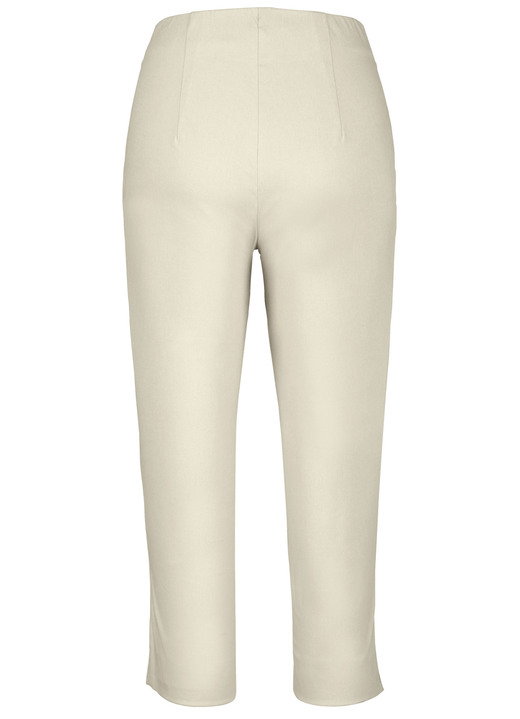 Hosen mit Knopf- und Reißverschluss - Hose in 7/8-Länge , in Größe 038 bis 052, in Farbe WEISS Ansicht 13