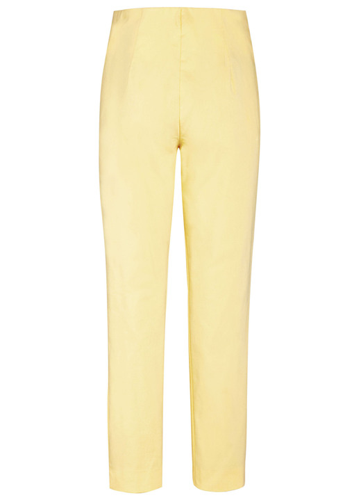 Hosen mit Knopf- und Reißverschluss - Hose in Knöchellänge , in Größe 019 bis 052, in Farbe TÜRKIS Ansicht 23