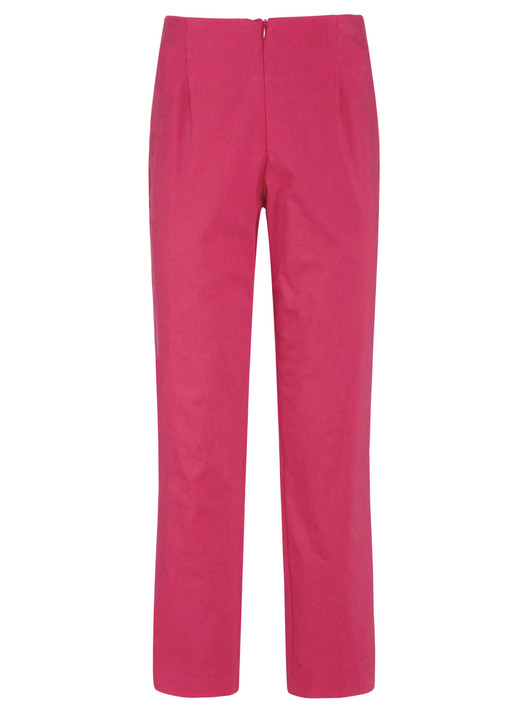 Hosen mit Knopf- und Reißverschluss - Hose in Knöchellänge , in Größe 019 bis 052, in Farbe TÜRKIS Ansicht 5