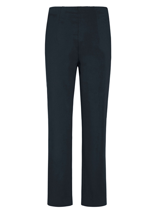 Hosen mit Knopf- und Reißverschluss - Hose in Knöchellänge , in Größe 019 bis 052, in Farbe TÜRKIS Ansicht 17