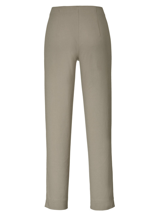 Hosen mit Knopf- und Reißverschluss - Hose in Knöchellänge , in Größe 019 bis 052, in Farbe TÜRKIS Ansicht 21