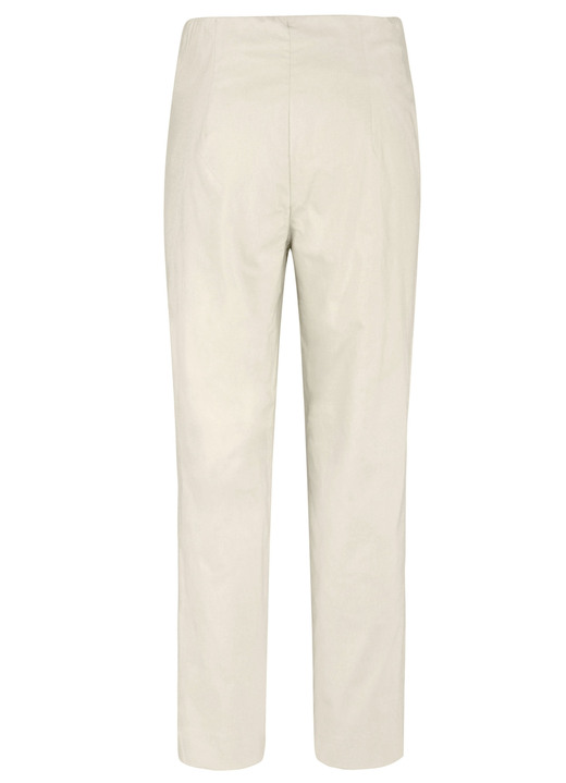 Hosen mit Knopf- und Reißverschluss - Hose in Knöchellänge , in Größe 019 bis 052, in Farbe TÜRKIS Ansicht 4