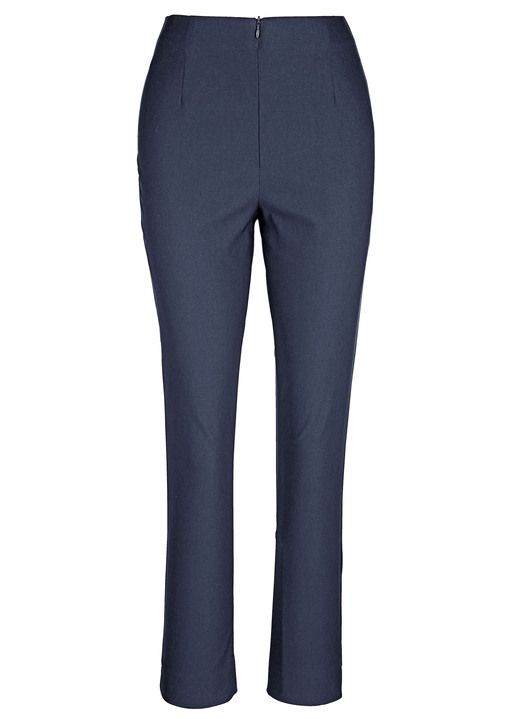 Hosen mit Knopf- und Reißverschluss - Hose in Knöchellänge , in Größe 019 bis 052, in Farbe TÜRKIS Ansicht 13