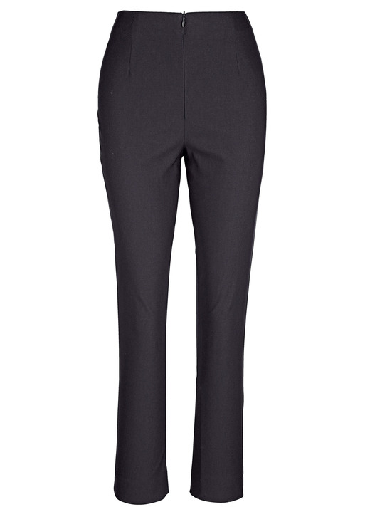 Hosen mit Knopf- und Reißverschluss - Hose in Knöchellänge , in Größe 019 bis 052, in Farbe TÜRKIS Ansicht 16