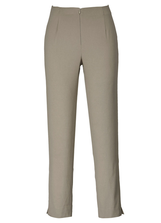 Hosen mit Knopf- und Reißverschluss - Hose in Knöchellänge , in Größe 019 bis 052, in Farbe TÜRKIS Ansicht 20