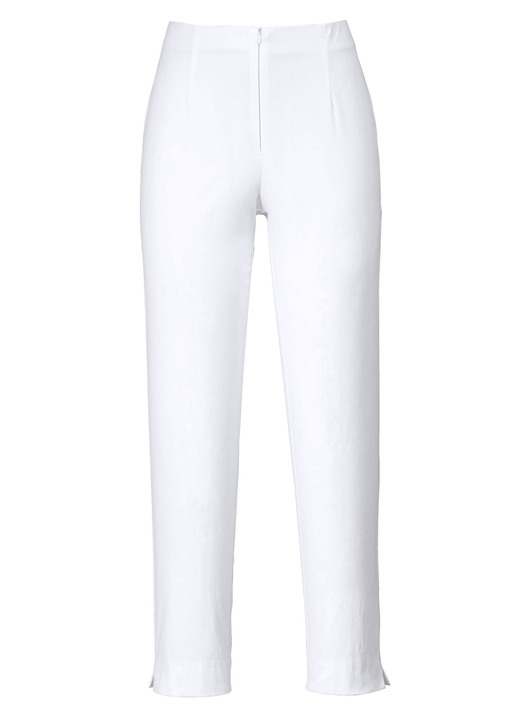 Hosen mit Knopf- und Reißverschluss - Hose in Knöchellänge , in Größe 019 bis 052, in Farbe TÜRKIS Ansicht 24