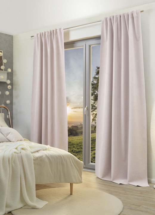 Modern - Verdunkelungsschal mit Multifunktionsband, in Größe 365 (H145xB135 cm) bis 456 (H245xB135 cm), in Farbe GRAU Ansicht 5