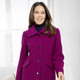 SALE - Jacke aus gekochter Wolle, in Größe 036 bis 054, in Farbe ZYKLAM – Farbe ZYKLAM – Ansicht 1