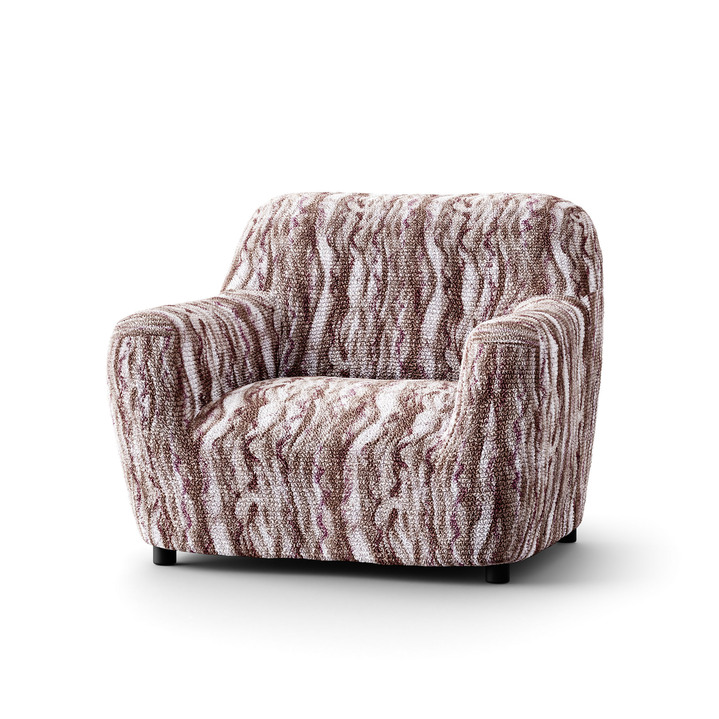 Wohnaccessoires - Stretchbezüge aus bi-elastischem Mikrofaser-Stretch, in Größe 101 (Sesselbezug) bis 106 (Stuhlbezug), in Farbe BEIGE Ansicht 2