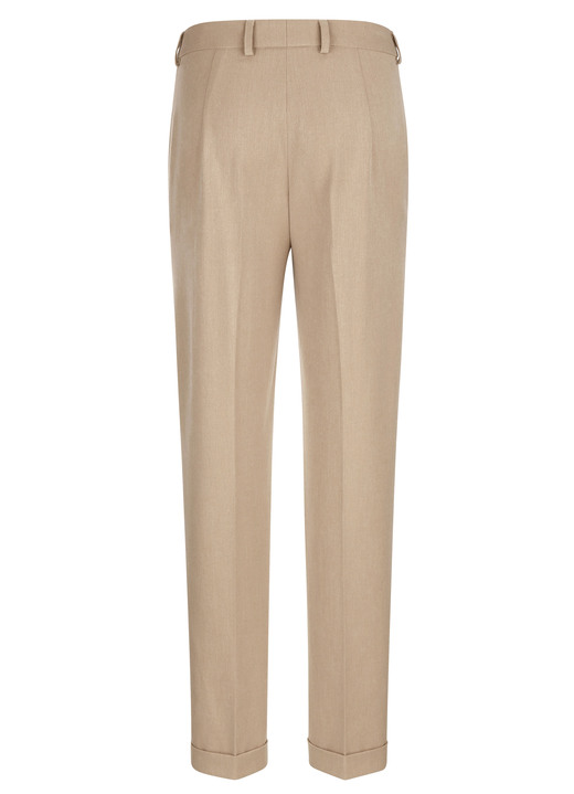 SALE - Hose mit fixierten Aufschlägen, in Größe 019 bis 052, in Farbe CAMEL Ansicht 2