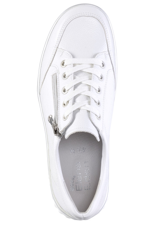 Schuhe - ELENA EDEN Sneaker aus genarbtem Kalbleder, in Größe 3 1/2 bis 8, in Farbe WEISS Ansicht 2