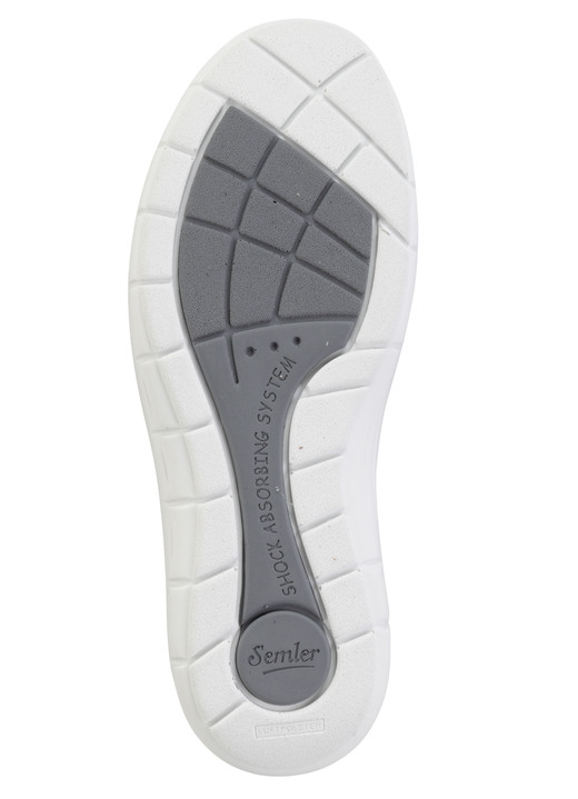 Slipper & Schnürschuhe - ELENA EDEN Slipper aus hochwertigem Veloursleder mit Zier-Perforation, in Größe 3 1/2 bis 8, in Farbe BLEU Ansicht 6