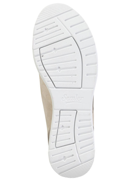 Slipper & Schnürschuhe - ELENA EDEN Sneaker aus Nappaleder, in Größe 3 1/2 bis 8, in Farbe WEISS-SILBER Ansicht 6