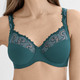 Bügel-BH - Felina Bügel-BH mit Tüllstickerei – Farbe SMARAGD Bügel-BH - Felina Bügel-BH mit Tüllstickerei, in Größe 075 bis 100, in Cup B, in Farbe ROSENHOLZ