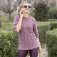Pullover - Pullover mit Alpaka – Farbe ROSENHOLZ MELIERT – Ansicht 1 Pullover - Pullover mit Alpaka, in Größe L(44/46) bis XXL(52/54), in Farbe ROSENHOLZ MELIERT – Farbe ROSENHOLZ MELIERT – Ansicht 1