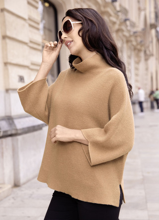 Pullover mit Schurwolle und Kaschmir