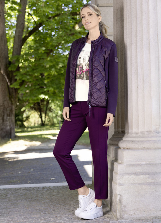 3/4-Arm - Shirt mit Motivdruck, in Größe 036 bis 052, in Farbe ECRU-MULTICOLOR Ansicht 2