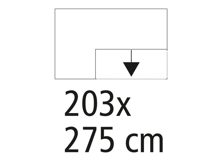 Polsterecken - Polstermöbel mit Funktion und verstellbaren Kopfstützen Ansicht 2 Polsterecken - Polstermöbel mit Funktion und verstellbaren Kopfstützen, in Farbe HELLBRAUN, in Ausführung Polsterecke, 203x275 cm Ansicht 2