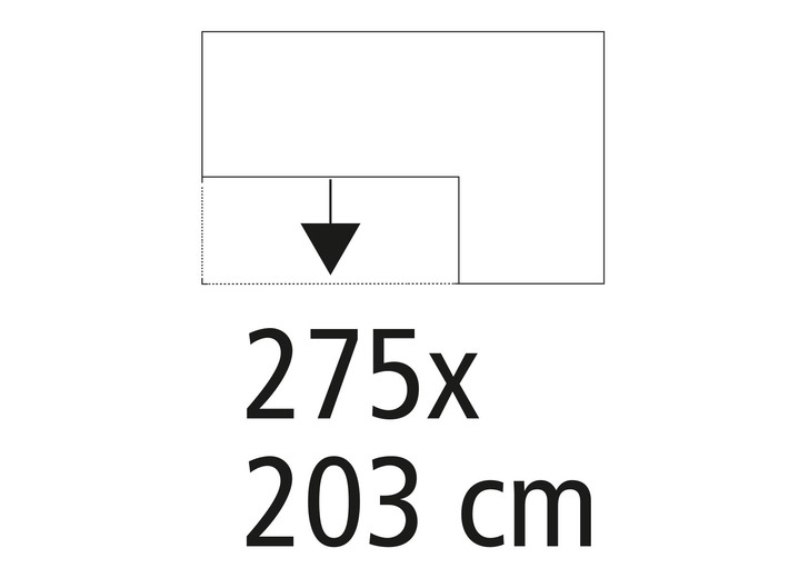 Polsterecken - Polstermöbel mit Funktion und verstellbaren Kopfstützen Ansicht 12 Polsterecken - Polstermöbel mit Funktion und verstellbaren Kopfstützen, in Farbe HELLBRAUN, in Ausführung Polsterecke, 203x275 cm Ansicht 12
