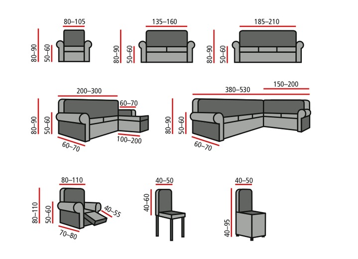 Sessel- & Sofaüberwürfe - Bi-elastische Stretchbezüge aus dem Hause Webana, in Größe 101 (Sesselbezug) bis 112 (Stuhlbezug, 2er-Set), in Farbe GRÜN Ansicht 3