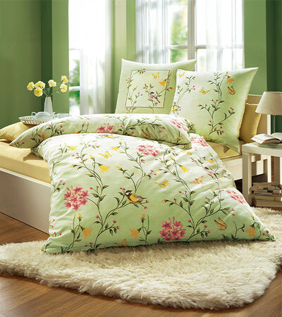 Bewerbung des Bereiches: Bettw&auml;sche