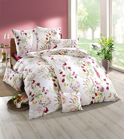 Bewerbung des Bereiches: Bettw&auml;sche