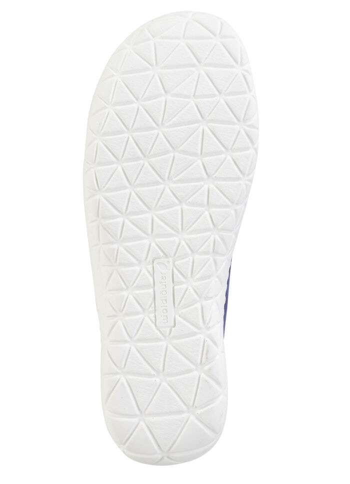 Waldl&auml;ufer Sneaker mit Perforation MARINE-WEISS