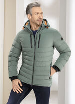 Steppjacke mit abtrennbarer Kapuze 
