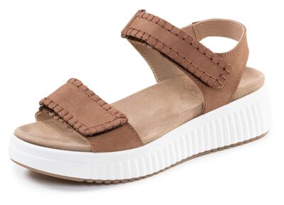 ELENA EDEN, bequeme Damen-Sandalen, Weite H, mit herausnehmbarem Fu&szlig;bett 