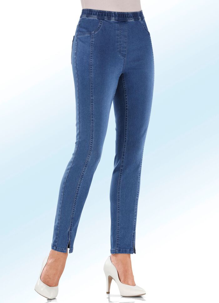 Jeans in Schlupfform JEANSBLAU